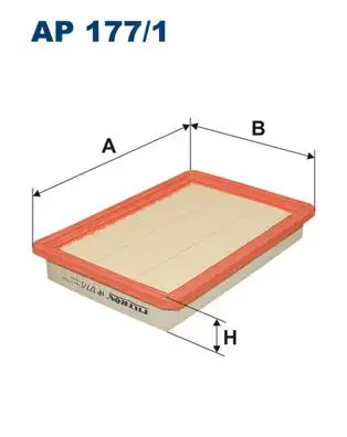 FILTRON AP177/1 Hava Filtresi 2811323001 resmi