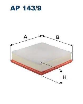 FILTRON AP143/9 Hava Filtresi resmi