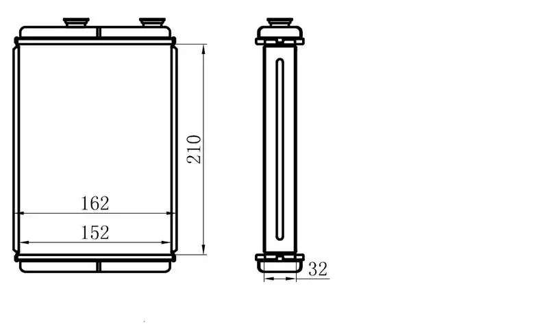 ORIS KFI002032 Kalorifer Radyatörü 46722928 resmi