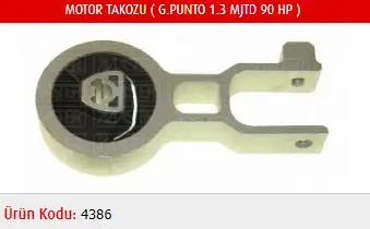 MASTER M4386 Motor Takozu 50700442 resmi