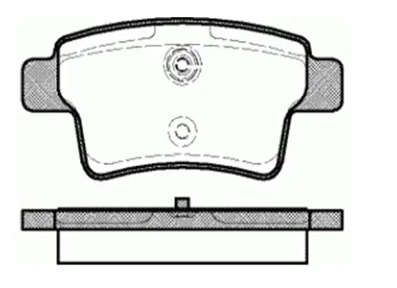 MGA 55178 Arka Fren Balatası 425432 resmi