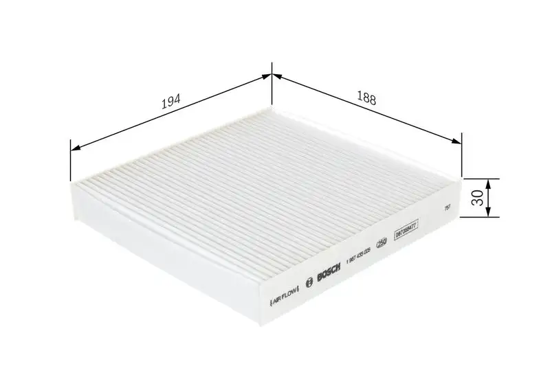 BOSCH 1987435005 Polen Filtresi resmi