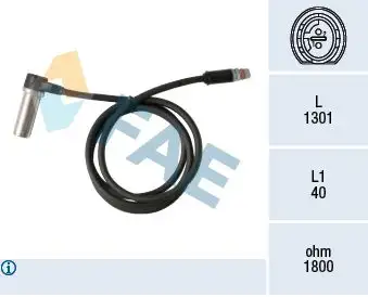 FAE 78363 ABS Hız Sensörü 504007426 resmi