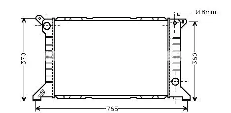 KALE 0220252PA Radyatör resmi