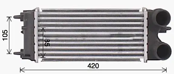 KALE 020CAC120 Turbo Radyatörü resmi