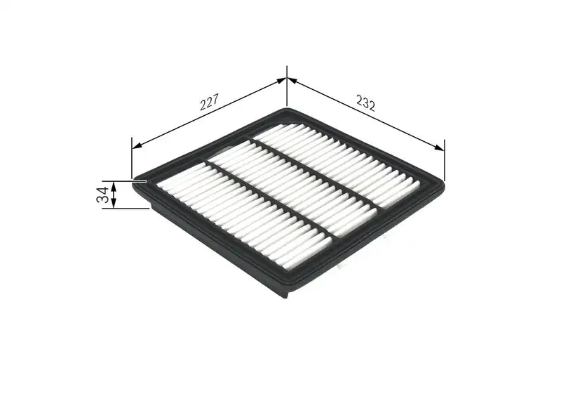 BOSCH F026400407 Hava Filtresi K68091843AA resmi