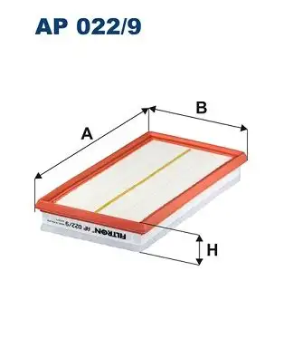 FILTRON AP022/9 Hava Filtresi 52080841 resmi