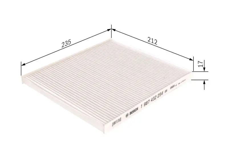 BOSCH 1987432254 Polen Filtresi resmi