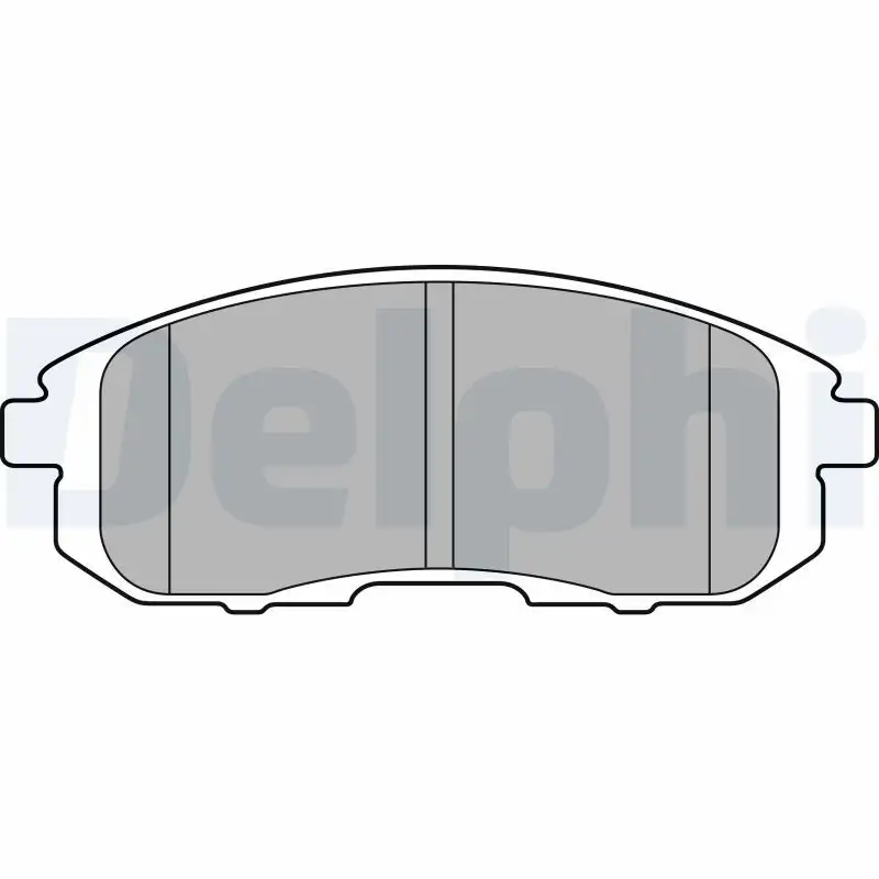 DELPHI LP2148 Ön Fren Balatası resmi