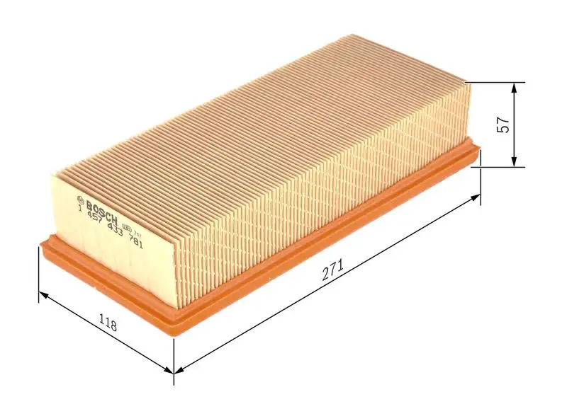 BOSCH 1457433781 Hava Filtresi resmi