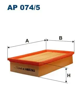 FILTRON AP074/5 Hava Filtresi resmi