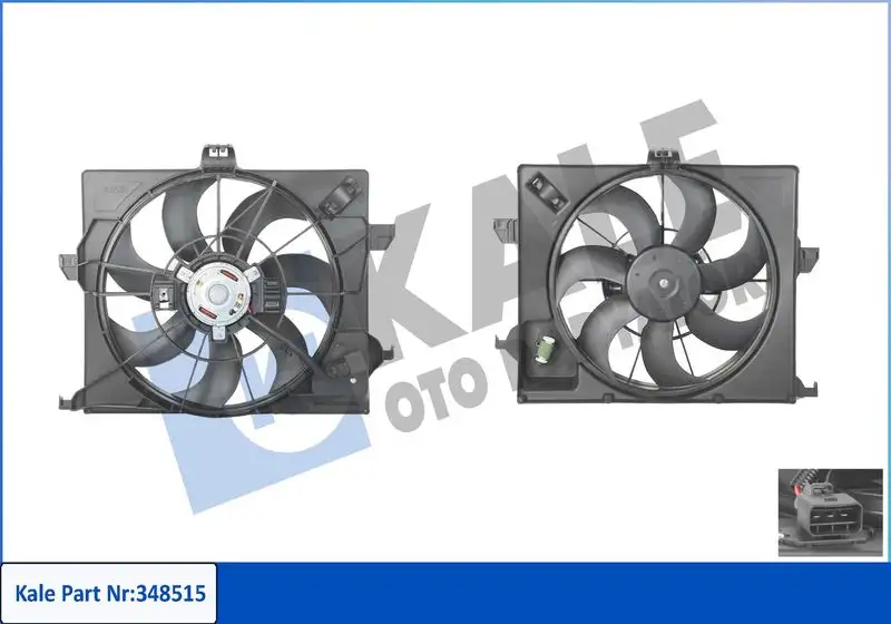 KALE 348515 Fan Motoru 253801R351 resmi