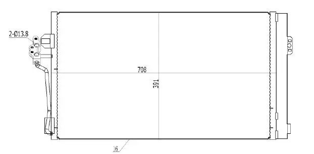 MGA 82388 Klima Radyatörü 6398350270 resmi