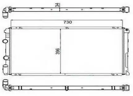 ORIS MRN264034 Radyatör resmi