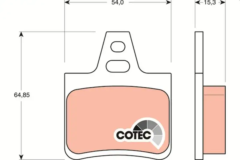 TRW GDB1247 Arka Fren Balatası E172193 resmi
