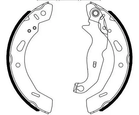 MGA 54302 Arka Fren Balatası 8V512200AC resmi