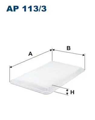 FILTRON AP113/3 Hava Filtresi ZJ0113Z409A resmi