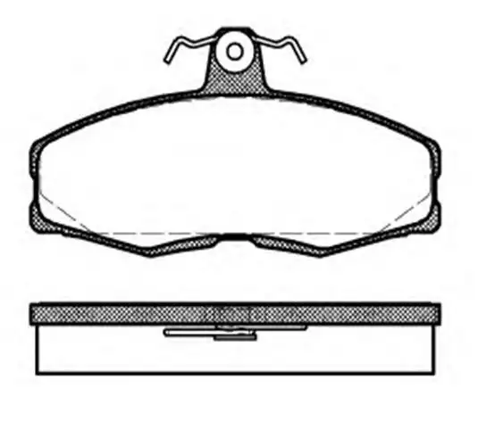 MGA 55289 Ön Fren Balatası 115430281 resmi