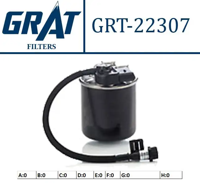 GRAT 22307 Yakıt Filtresi 6510902952 resmi