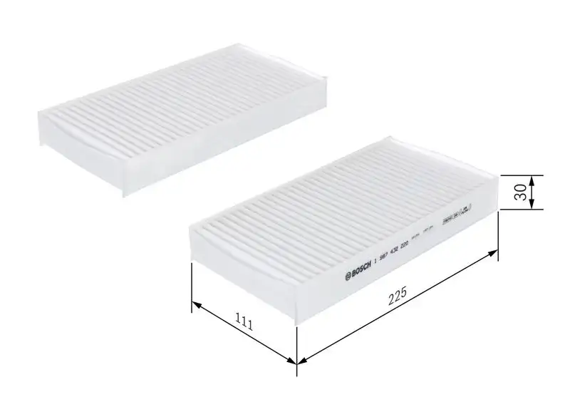 BOSCH 1987432220 Polen Filtresi resmi