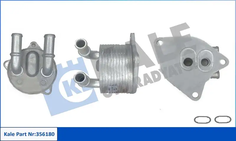 KALE 356180 Şanzıman Yağ Soğutucu 31437314 resmi