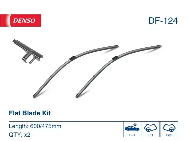 DENSO DF-124 Silecek Süpürgesi (Takım) 61610427668 resmi