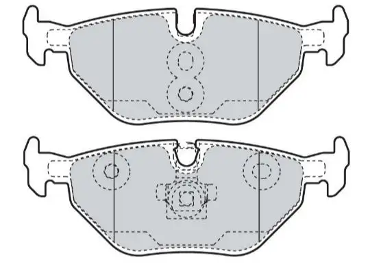 MGA 56207 Arka Fren Balatası 34216778168 resmi