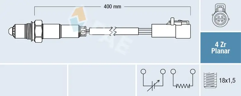 FAE 77171 Oksijen Sensörü resmi