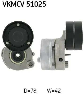 SKF VKMCV51025 Kayış Gergi Kütüğü resmi