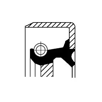 CORTECO 01026464B (82026464) Yağ Keçesi 0750111294 resmi