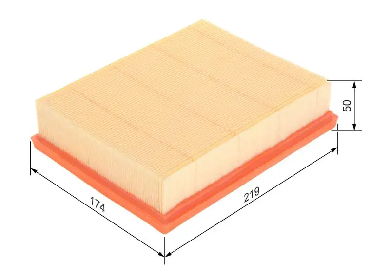 BOSCH 1457433585 Hava Filtresi A2660940004 resmi