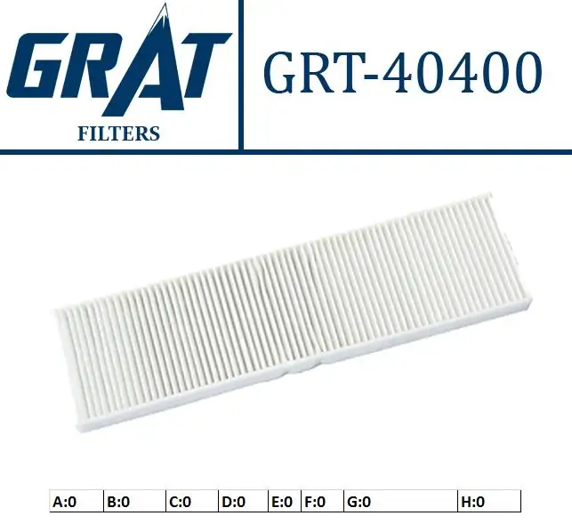 GRAT 40400 Polen Filtresi 64319127515 resmi