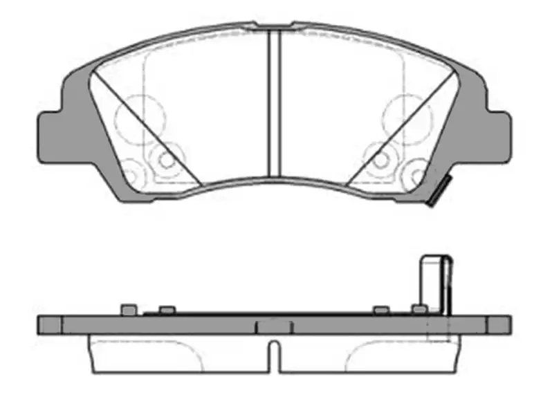 MGA 55610 Ön Fren Balatası 58101B9A70 resmi