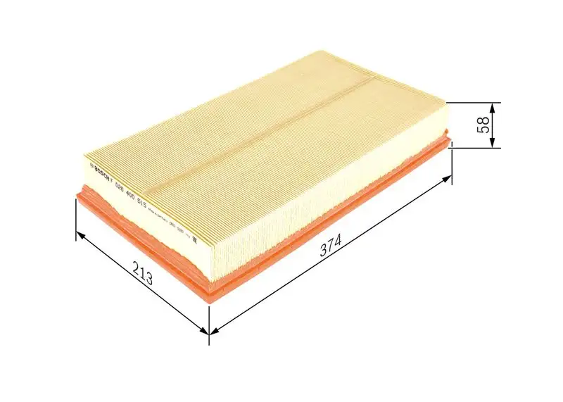 BOSCH F026400515 Hava Filtresi 3Q0129620 resmi