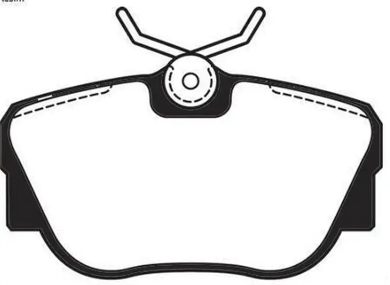 MGA 56212 Ön Fren Balatası 34111161347 resmi