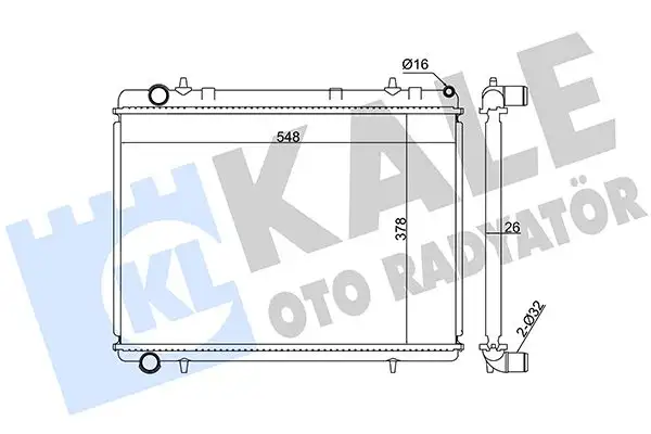 KALE 352400 Radyatör resmi