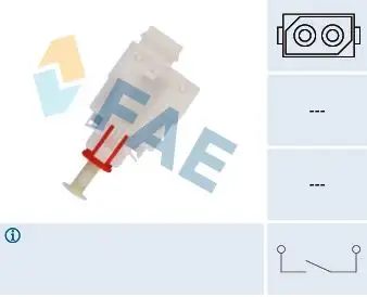 FAE 24465 Debriyaj Pedal Müşiri resmi