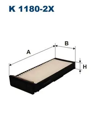 FILTRON K1180-2X Polen Filtresi resmi