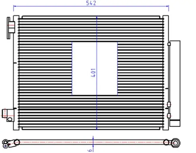 ORIS CRN454020 Klima Radyatörü resmi