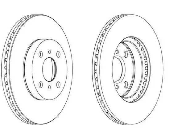 MGA 50387 Ön Fren Diski 4351252120 resmi