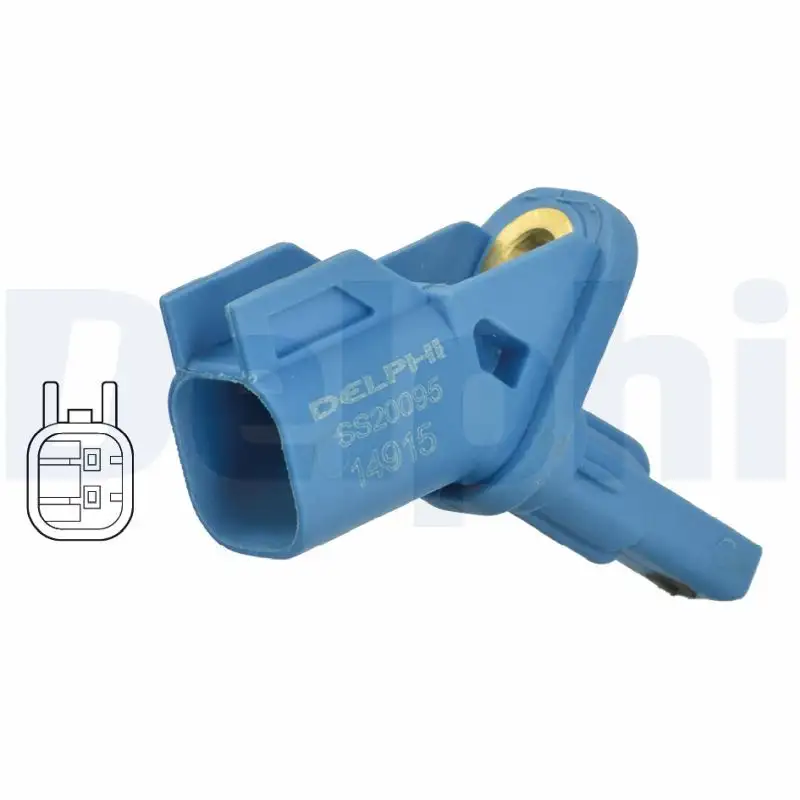 DELPHI SS20095 ABS Hız Sensörü (Ön) 3M5T2B372DA resmi