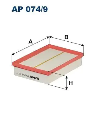 FILTRON AP074/9 Hava Filtresi 2207430 resmi