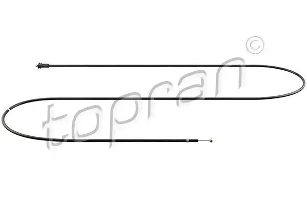 TOPRAN 109859001 Kaput Açma Teli 6K1823531 resmi