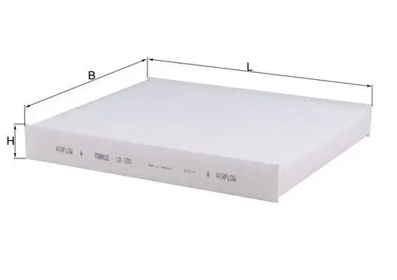 MAHLE LA120 Polen Filtresi resmi