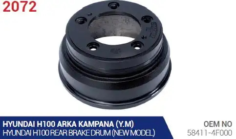 AYK 2072 Fren Kampanası 584114F000 resmi