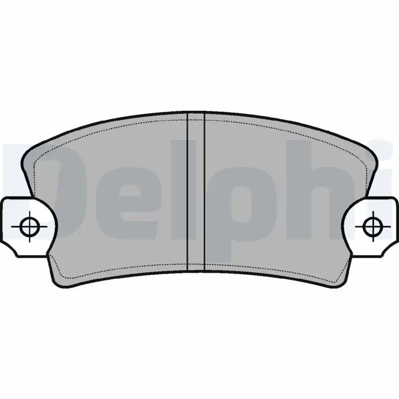 DELPHI LP56 Ön Fren Balatası resmi