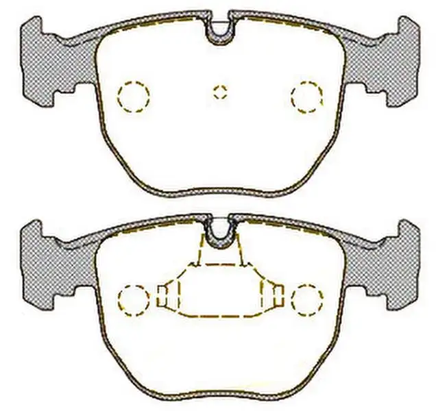 MGA 56215 Ön Fren Balatası 34116761252 resmi