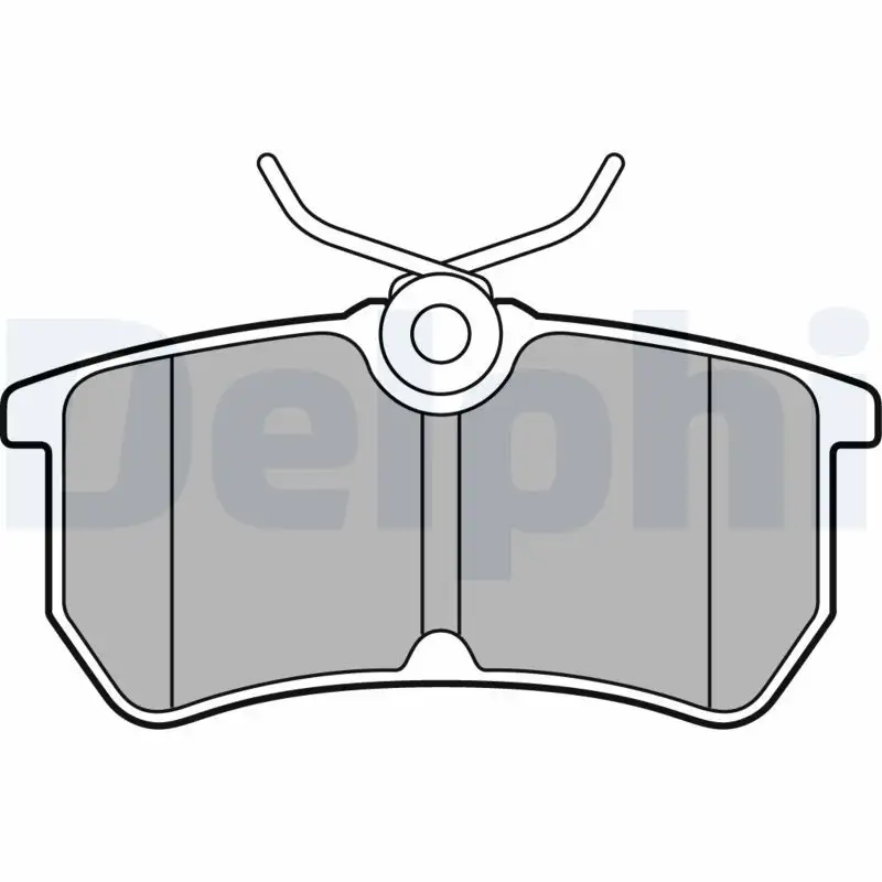 DELPHI LP2480 Arka Fren Balatası resmi