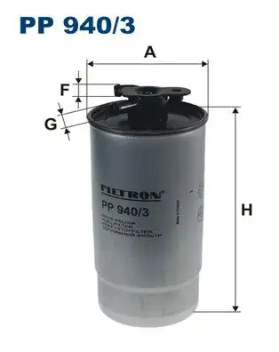 FILTRON PP940/3 Yakıt Filtresi resmi
