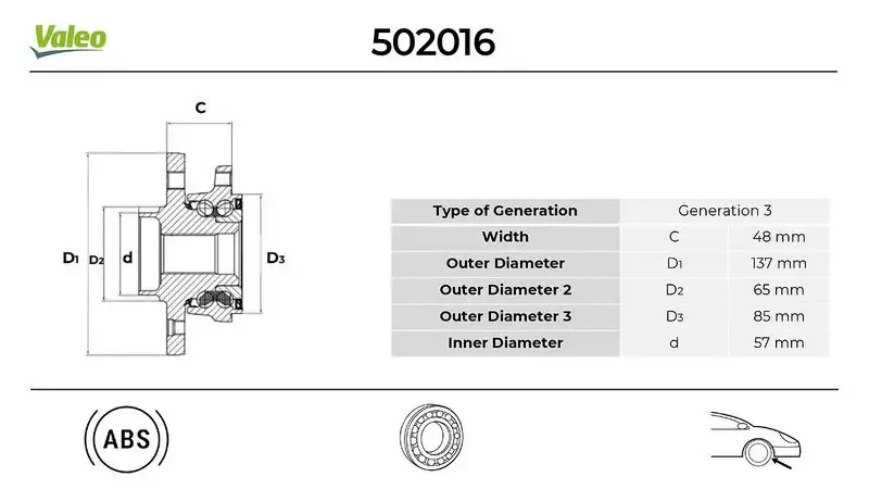 VALEO 502016 Arka Poyra resmi